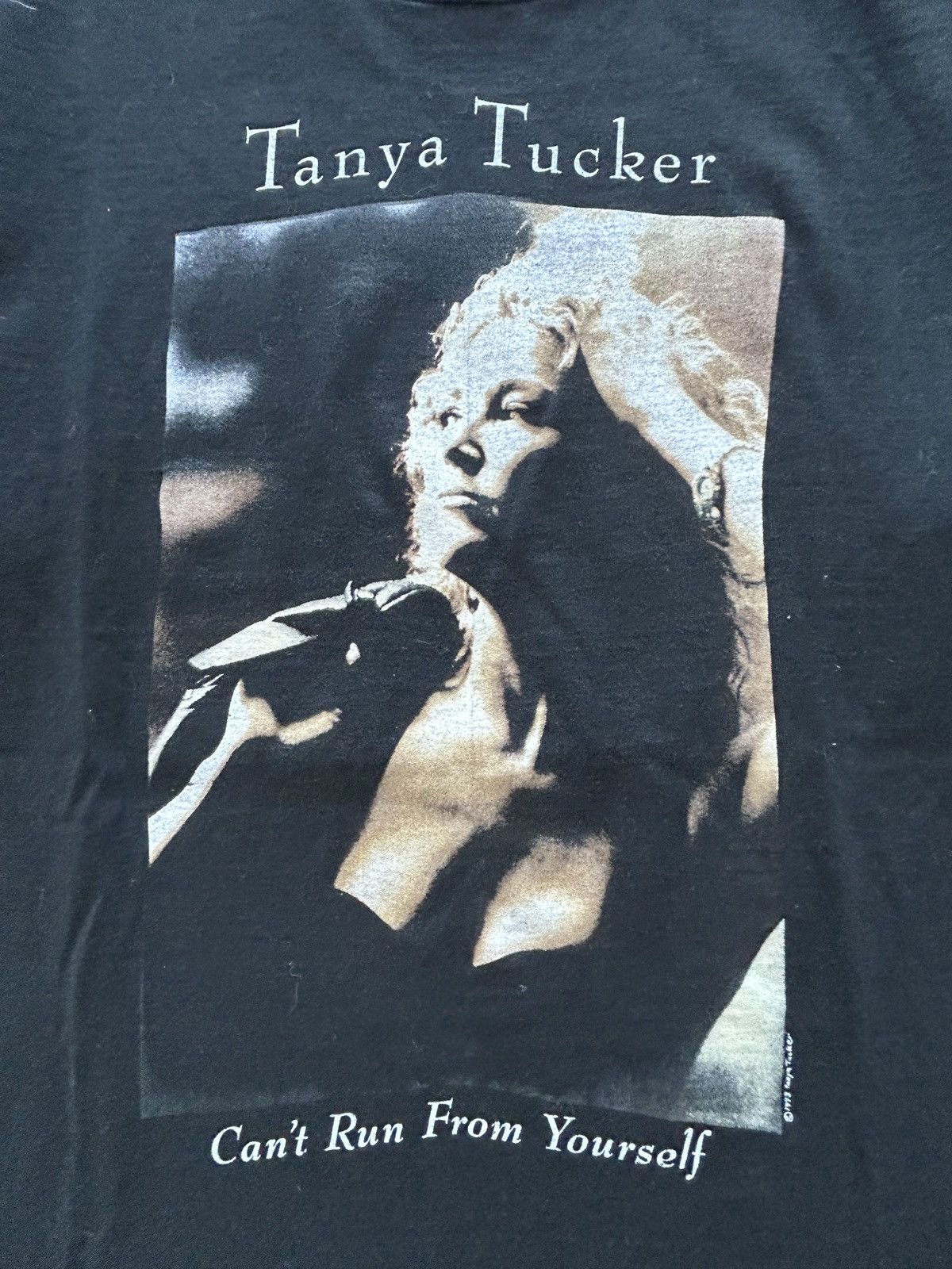 Fruit Of The Loom Vintage 90s Tanya Tucker Tour Graphic Tee Size US L / EU 52-54 / 3 - 2 Thumbnail
