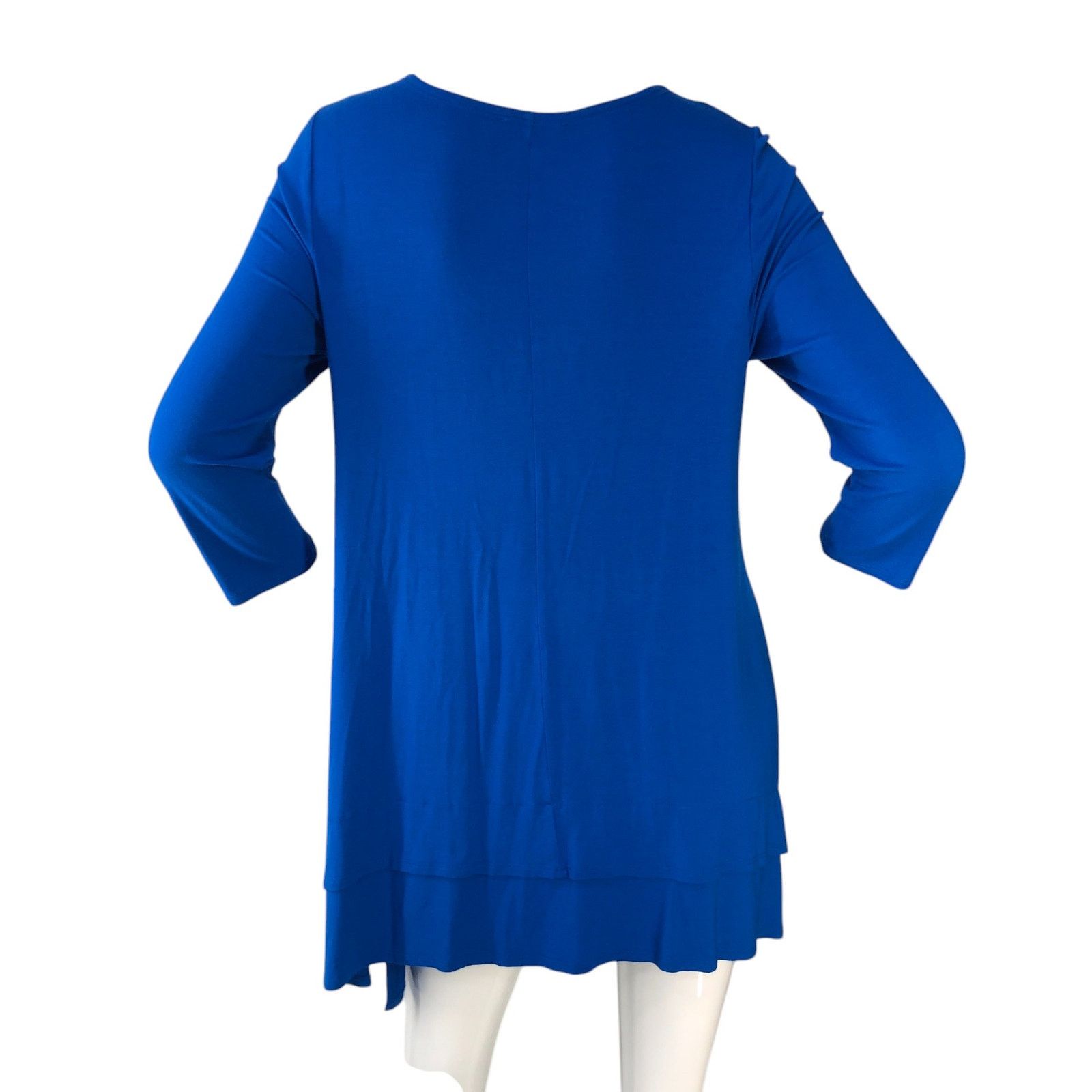 Eileen Fisher Eileen Fisher Size S Top Tunic Layered 3/4 Sleeve Stretch Size S / US 4 / IT 40 - 7 Thumbnail
