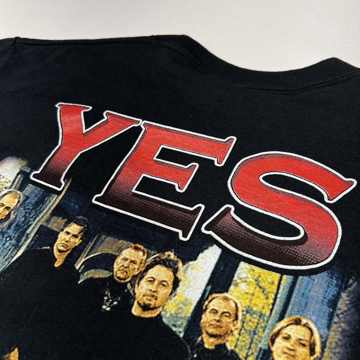 Band Tees × Vintage VTG Yes Band Tee Shirt Black Tour Rock Music Retro Graphic Size US L / EU 52-54 / 3 - 12 Thumbnail