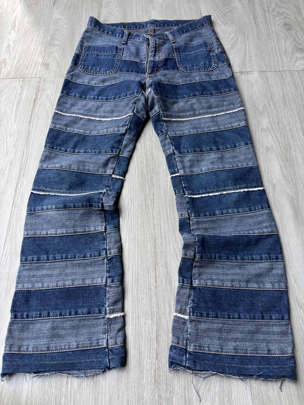 Hysteric Glamour × Japanese Brand HYSTERIC GLAMOUR haggi jeans Size US 27 - 2 Thumbnail