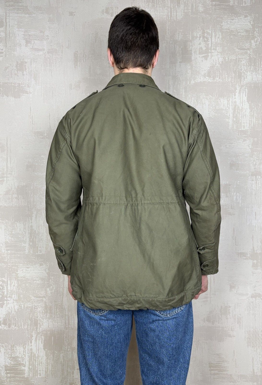Vintage Vintage Dutch Army Field Jacket 1977 Military Utility Jacket Size US M / EU 48-50 / 2 - 18 Thumbnail
