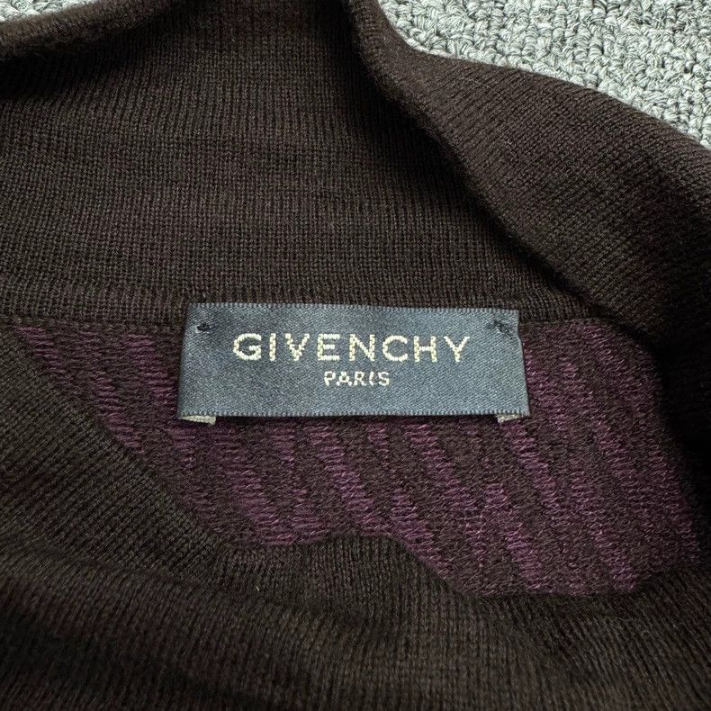 Givenchy Givenchy Brown Patched Knitted Jumper Size US L / EU 52-54 / 3 - 2 Thumbnail