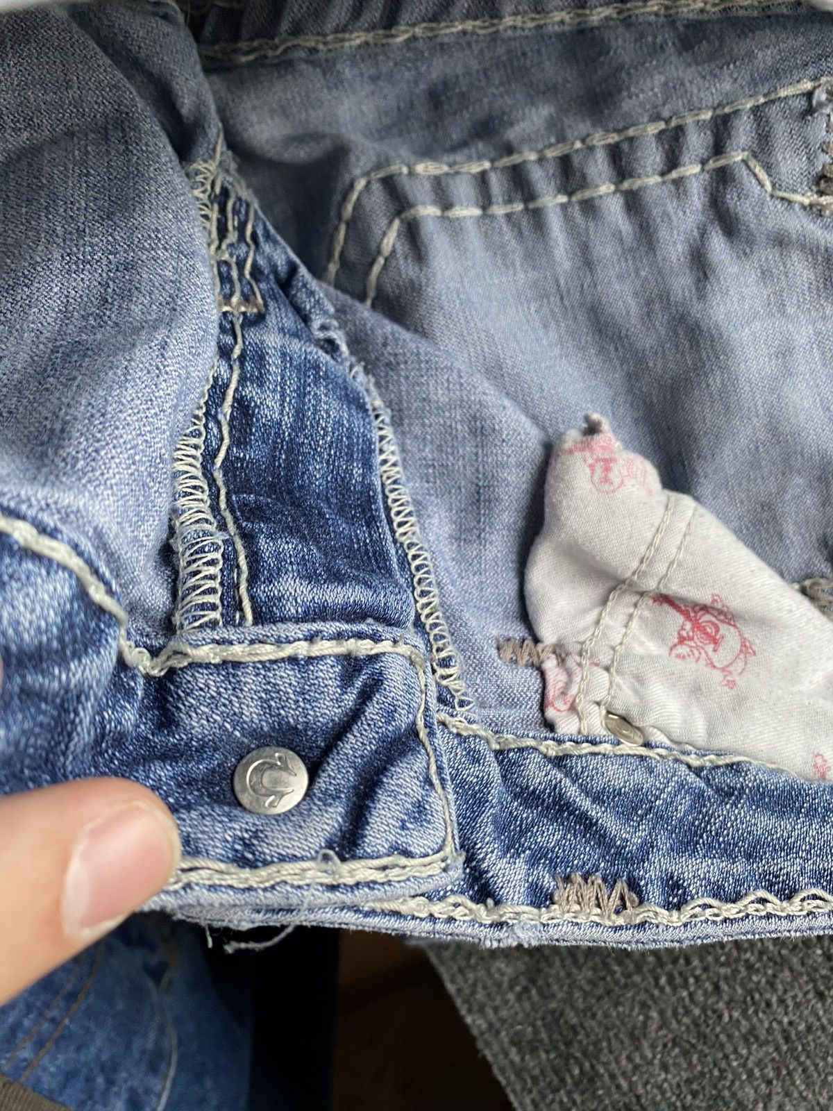 True Religion 🔥Opium Punk True Religion Bootcut Vintage jeans 30 women Size 30" / US 8 / IT 44 - 6 Thumbnail