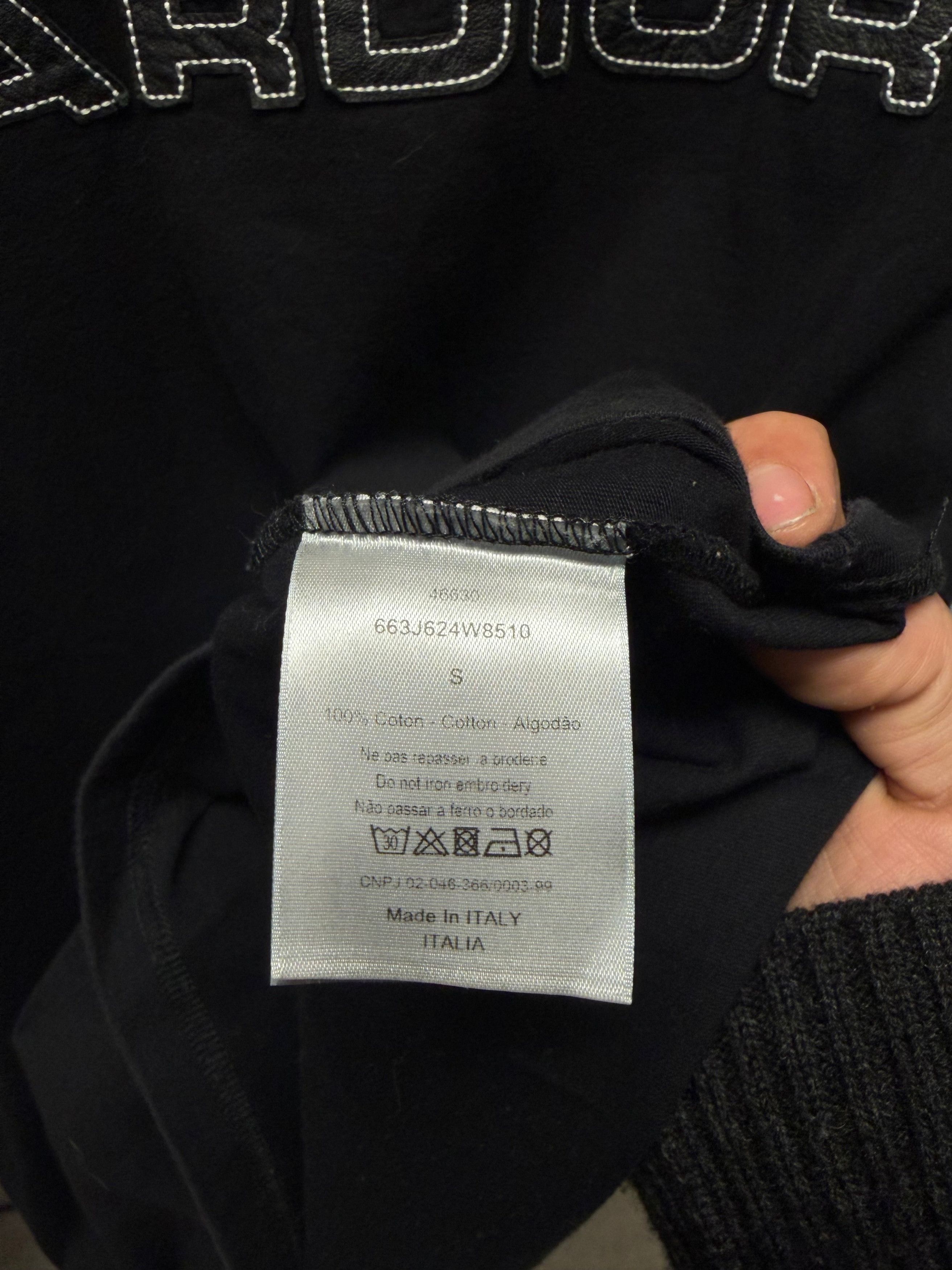 Dior Dior Homme ‘Hardior’ Black Slogan T-Shirt Size US S / EU 44-46 / 1 - 5 Thumbnail