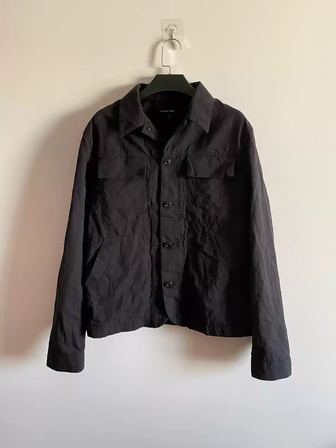 Helmut Lang Helmut Lang short four-bag tooling jacket Size US S / EU 44-46 / 1 - 1 Thumbnail