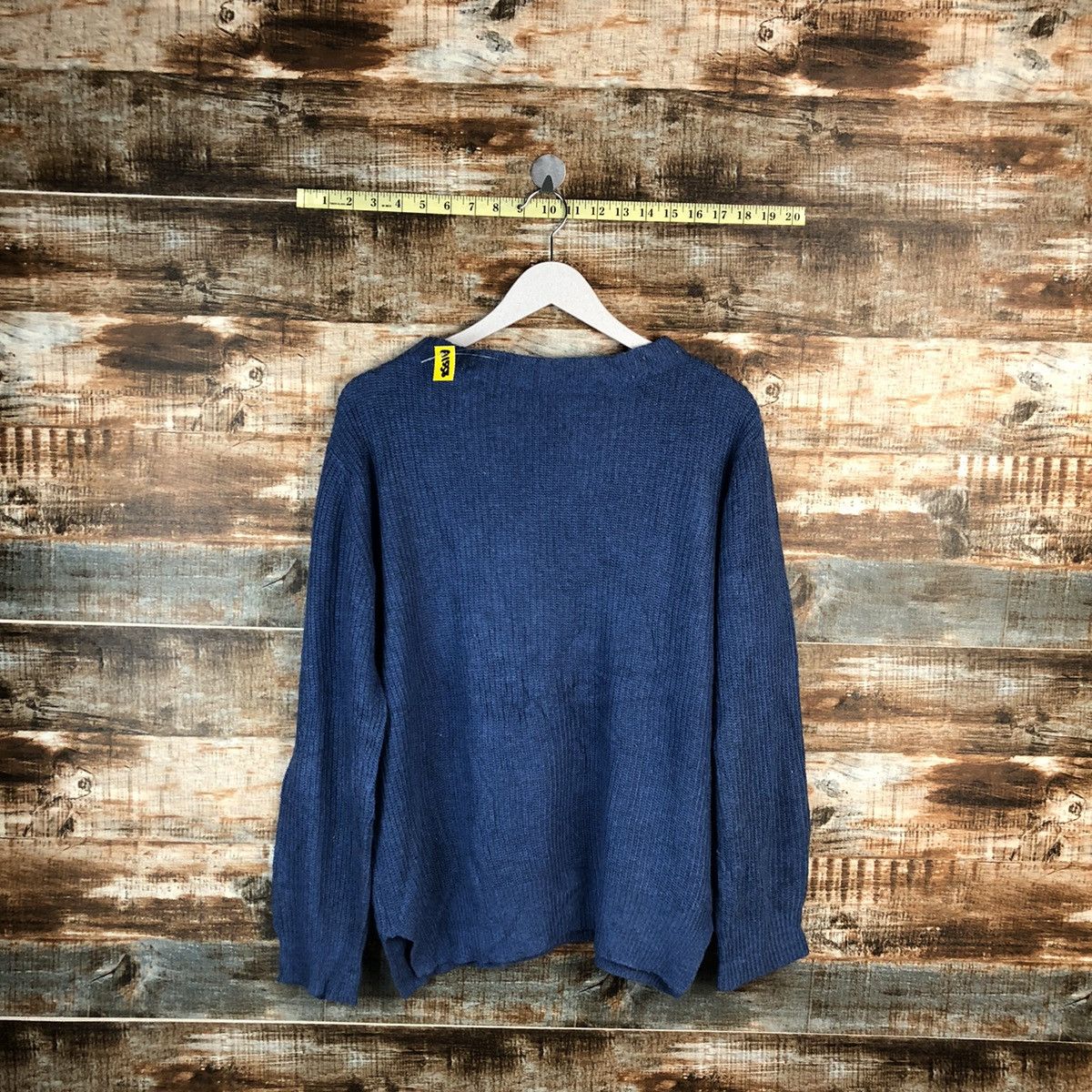 Homespun Knitwear × Japanese Brand Altais japan vintage Blue sweatshirt Knitwear #A1561 Size US L / EU 52-54 / 3 - 12 Thumbnail