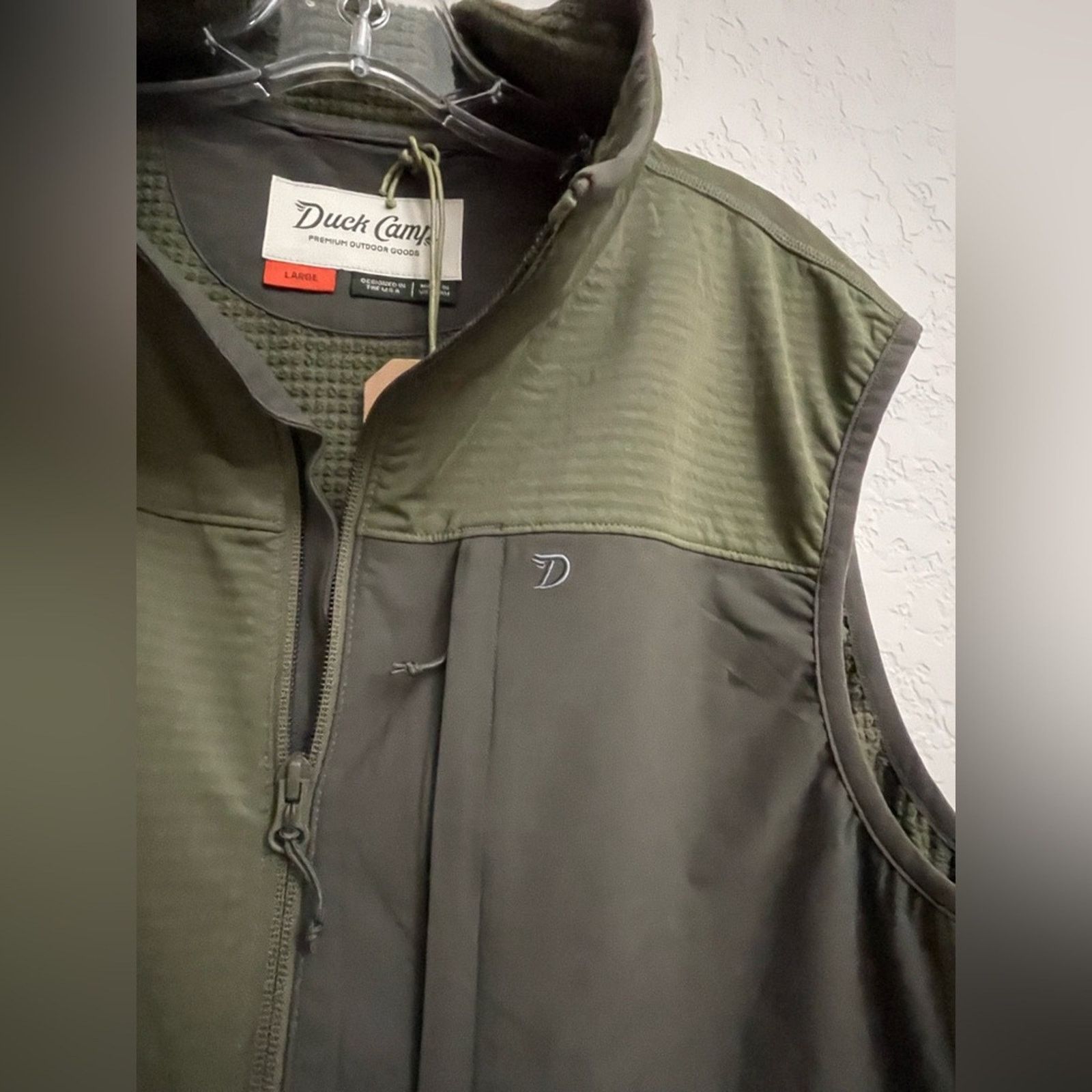 Other Duck Camp Lightweight Grid Tech Vest Green Men Large Size US L / EU 52-54 / 3 - 3 Thumbnail