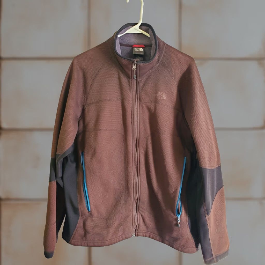 The North Face The North Face Jacket Men's L Brown Softshell Full Zip Pockets Size US L / EU 52-54 / 3 - 1 Thumbnail