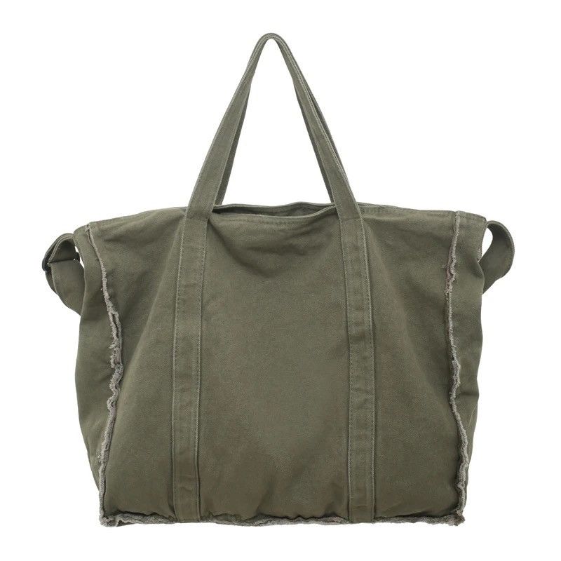 Japanese Brand Canvas Shoulder Bag Size ONE SIZE - 4 Thumbnail