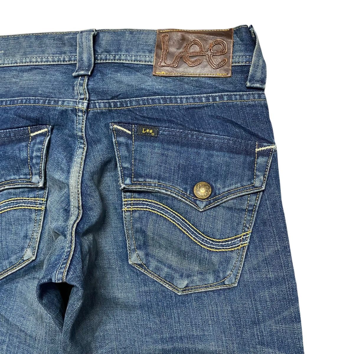 Japanese Brand LEE x MIDAS Machiavel Denim Flare Jeans Size US 30 / EU 46 - 12 Thumbnail