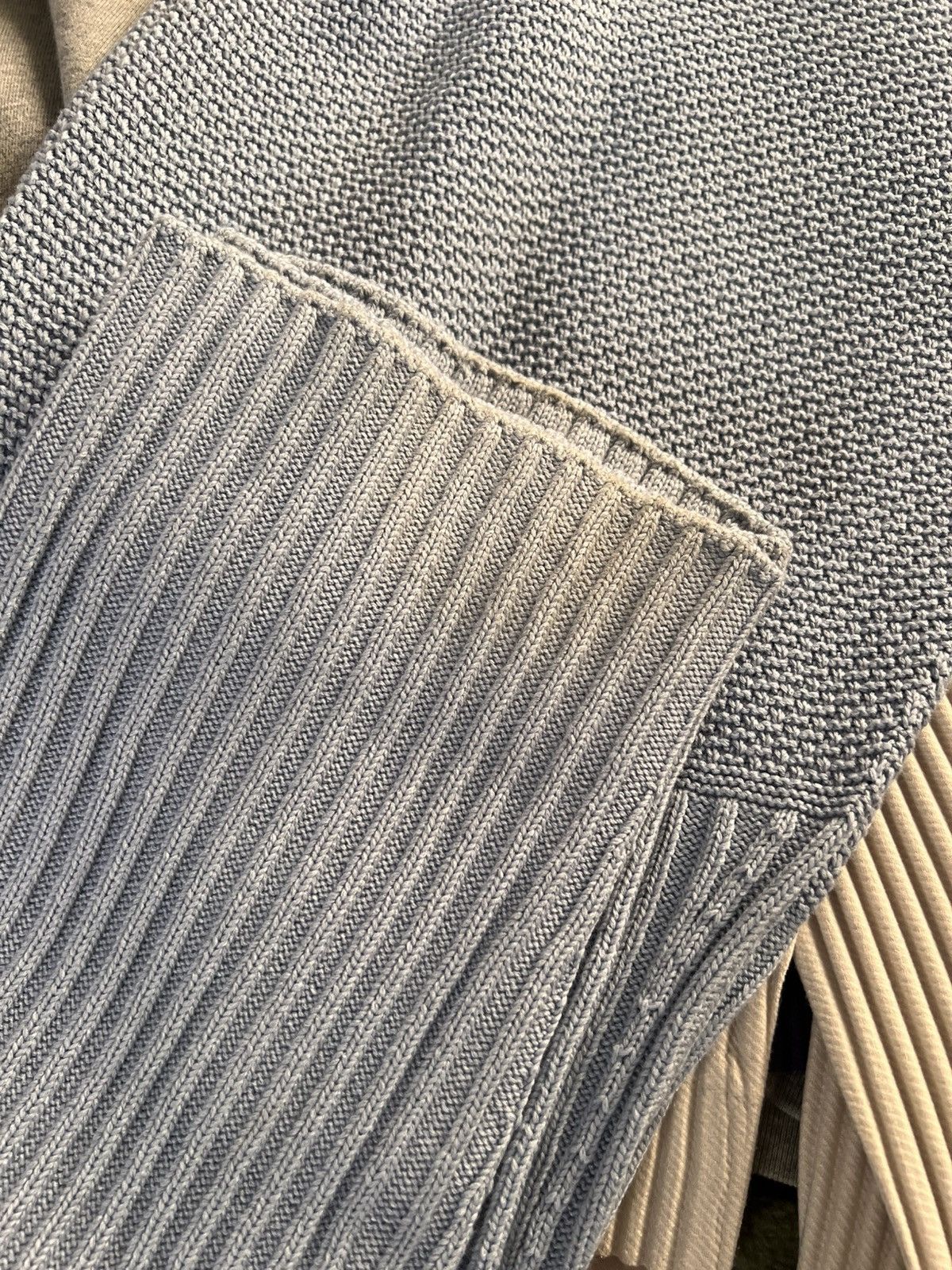 Homme Plisse Issey Miyake HOMME PLISSÉ ISSEY MIYAKE Blue Rustic Sweatpants Size US 32 / EU 48 - 5 Thumbnail