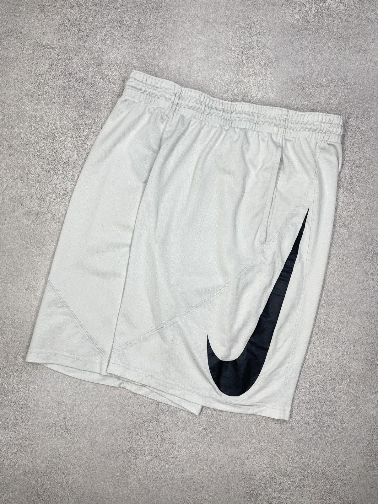 Nike Mens Nike Dri Fit White Shorts Big Logo Drill Y2K ACG TN Size US 36 / EU 52 - 1 Thumbnail