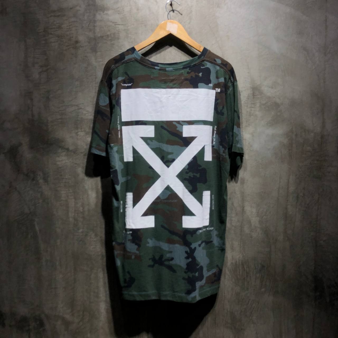 Off-White Off-White Camouflage Arrows Tee Size US L / EU 52-54 / 3 - 1 Thumbnail