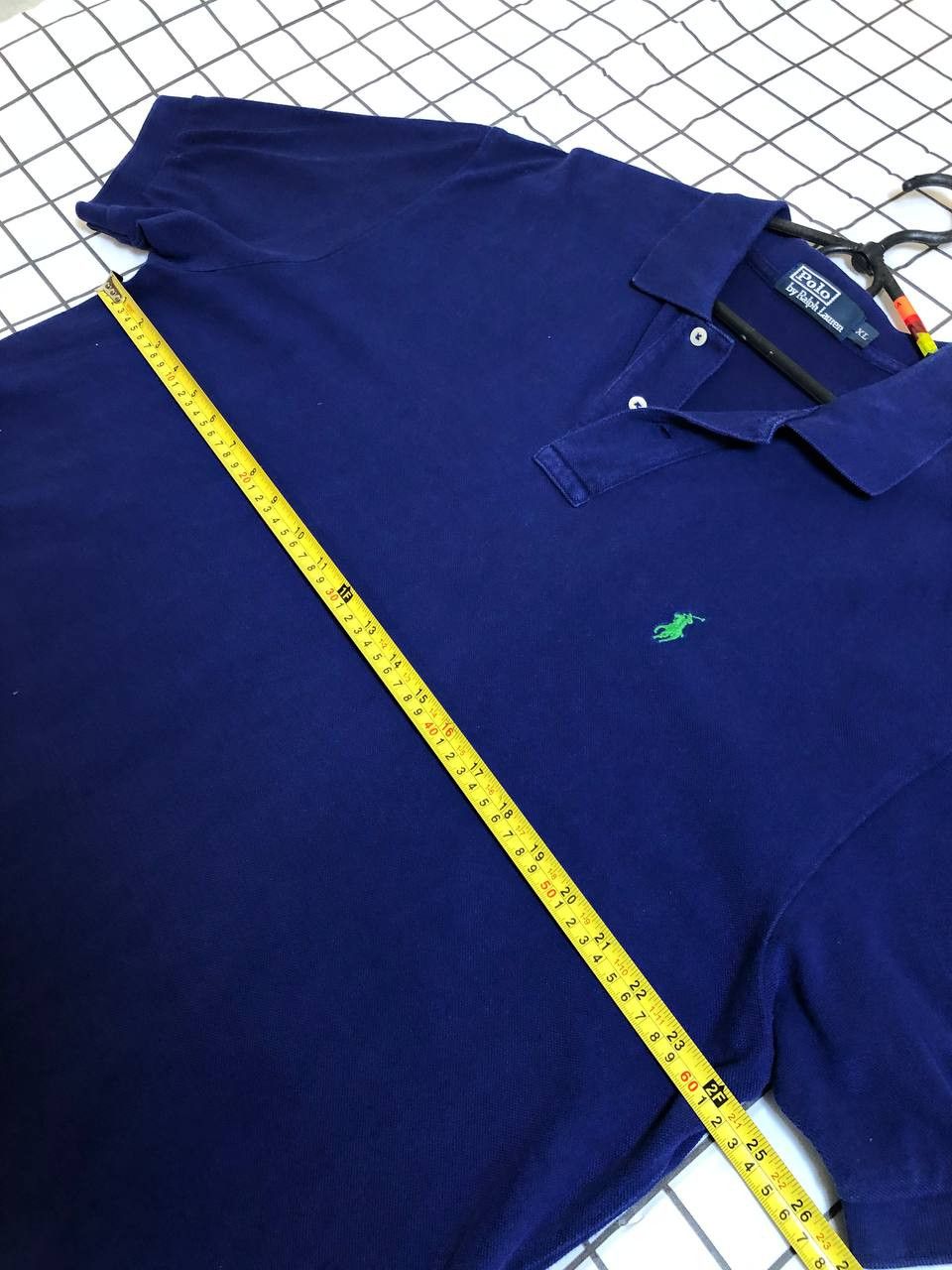 Polo Ralph Lauren Polo Ralph Lauren Navy Blue With Green Horse Shirt | Size L Size US XL / EU 56 / 4 - 3 Thumbnail