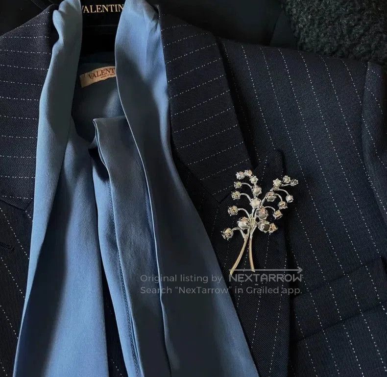 Dior Elegant Dior Lily of the Valley Brooch- Size ONE SIZE - 3 Thumbnail
