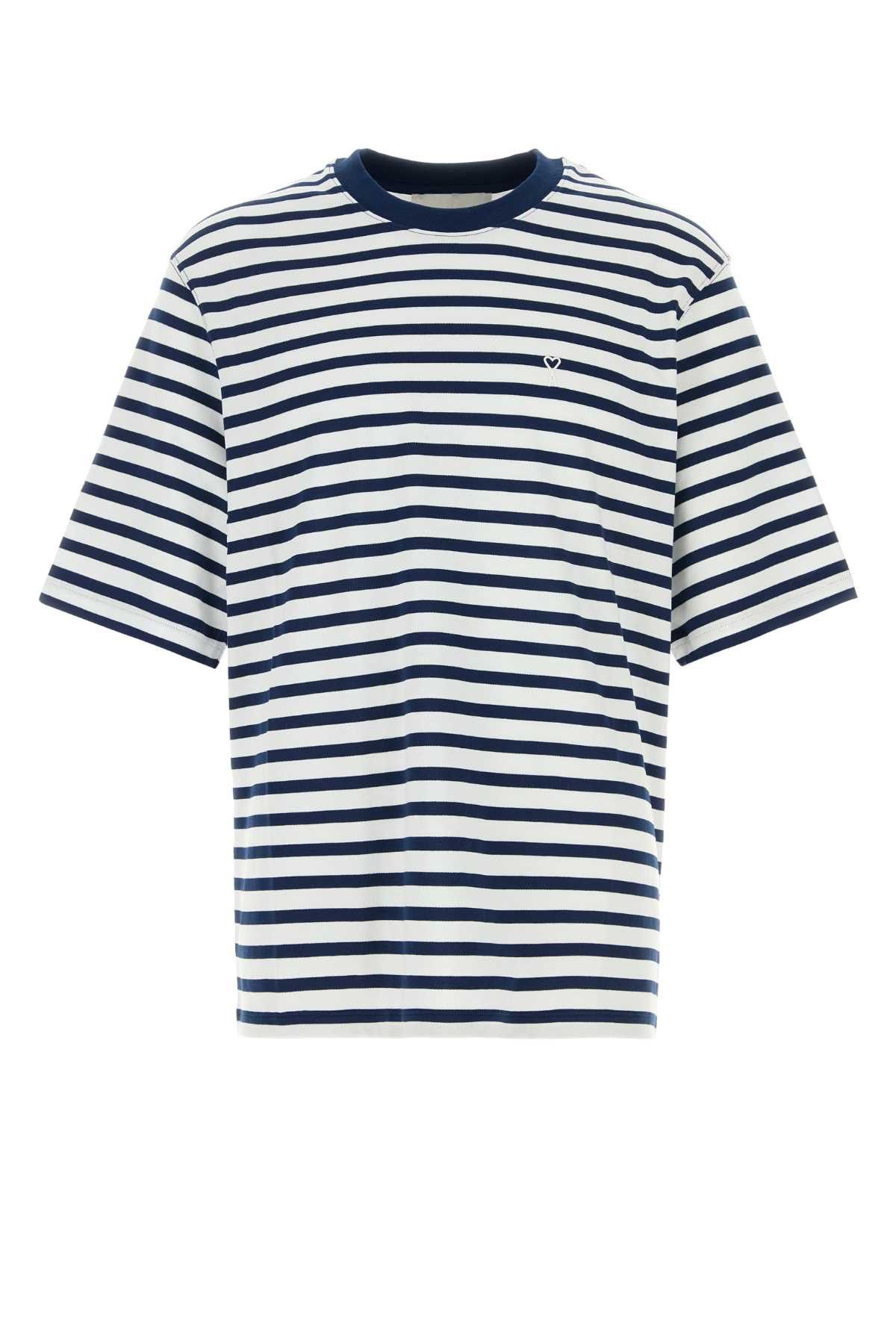 AMI Embroidered Cotton Oversize T-Shirt Size US M / EU 48-50 / 2 - 1 Thumbnail