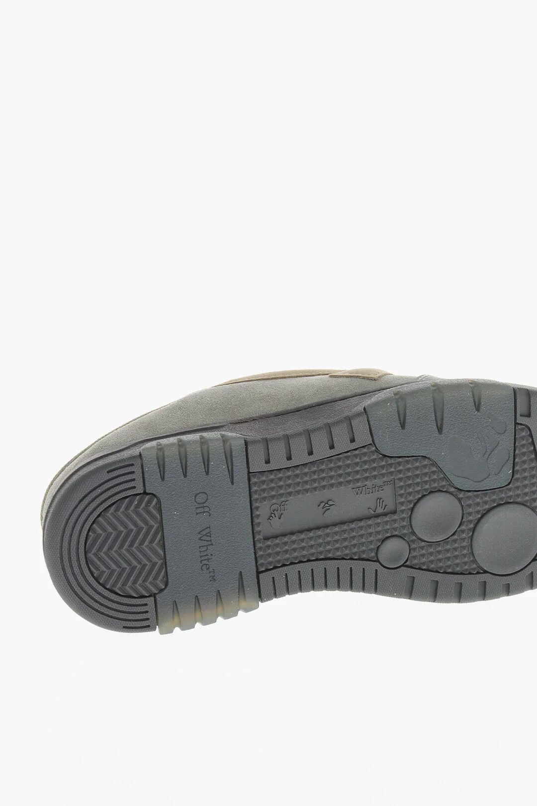 Off-White og1mm0426 Fabric & Suede Mules in Grey Size US 7 / EU 40 - 5 Thumbnail