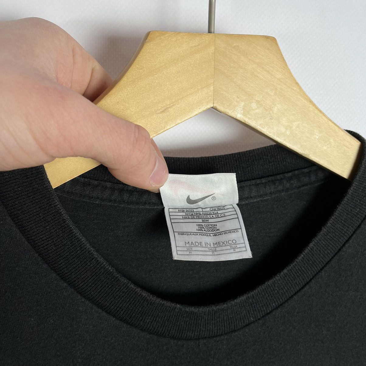 Nike Iconic Vintage Nike Engineered rare big logo tee 90’s Size US M / EU 48-50 / 2 - 9 Thumbnail