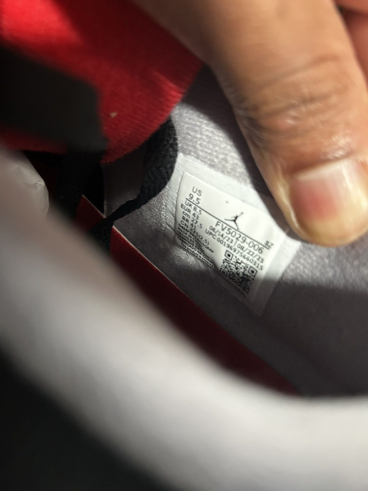 Jordan Brand AIR JORDAN BRED REIMAGINED 4's Size US 9.5 / EU 42-43 - 6 Thumbnail