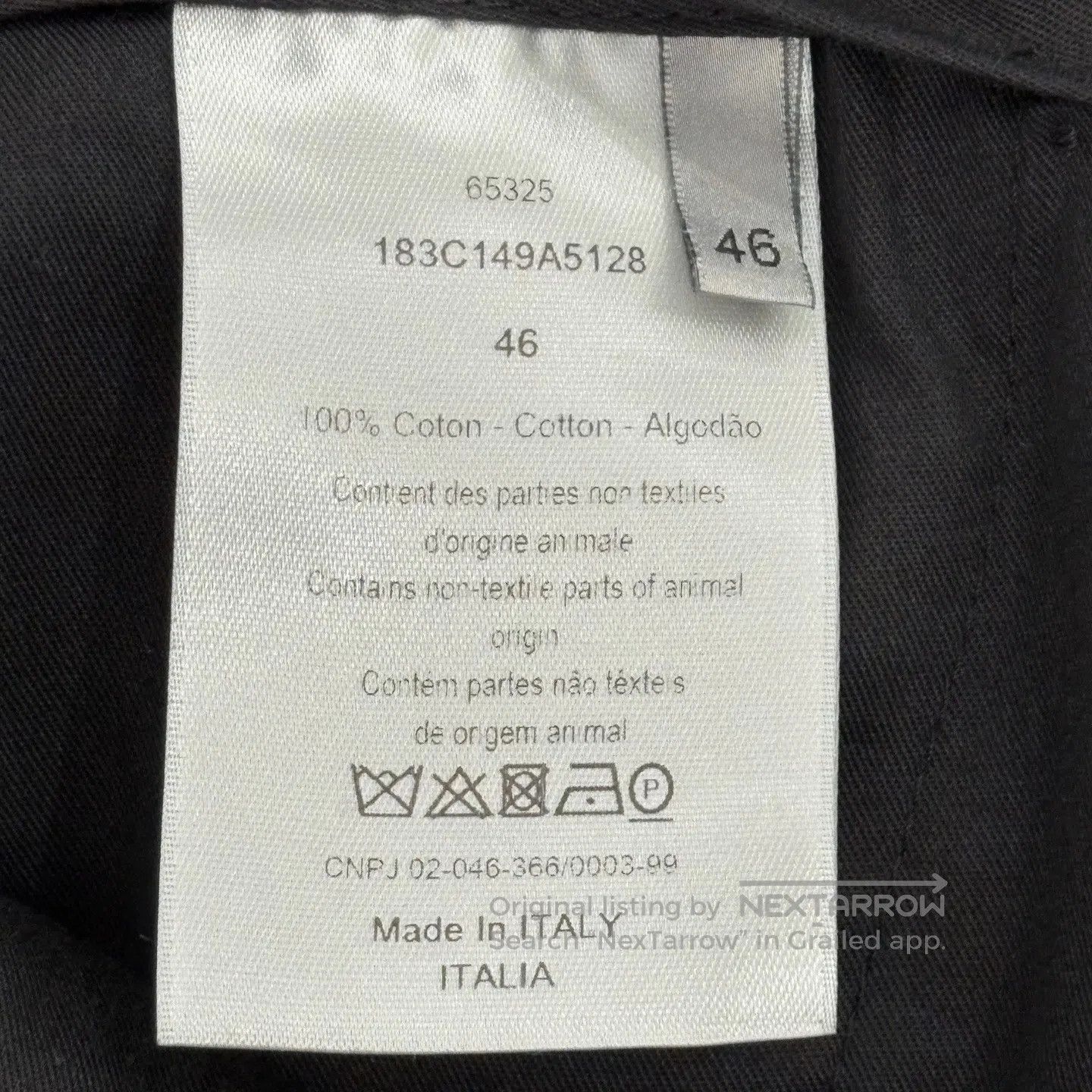 Dior Dior Suit and work pants with pockets and long legs Size US 30 / EU 46 - 4 Thumbnail