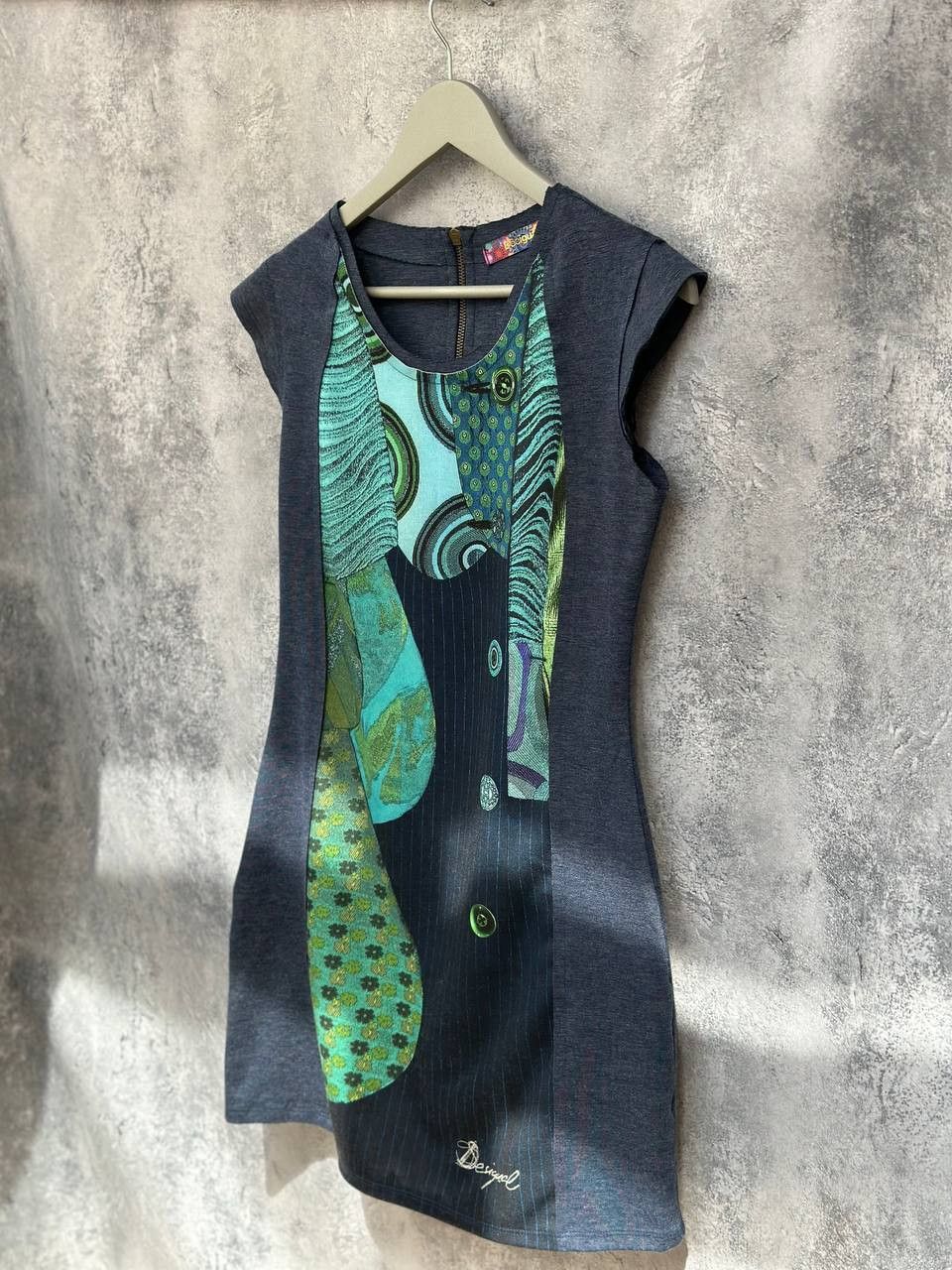 Desigual Desigual Contemporary Midi Dress Pilar Women's Size M / US 6-8 / IT 42-44 - 1 Thumbnail