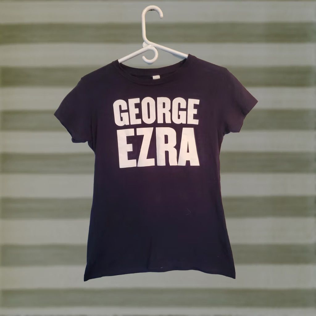 Tultex George Ezra Music T Shirt Womens Juniors Size Medium Navy Blue Size M / US 6-8 / IT 42-44 - 1 Preview