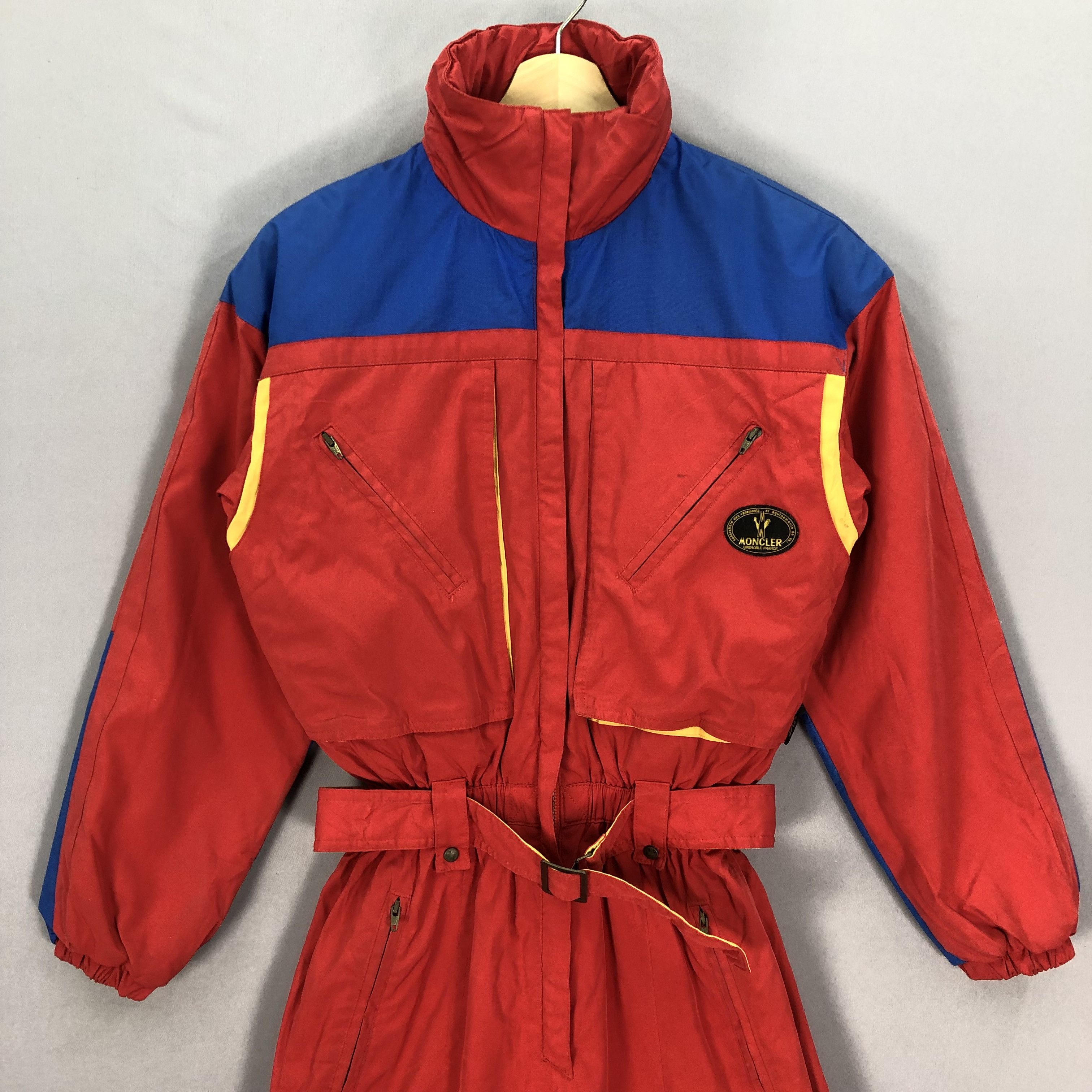 Moncler Vintage 90s Moncler Ski Overalls Snowboards Ski Wear Suits Size US 30 / EU 46 - 5 Thumbnail