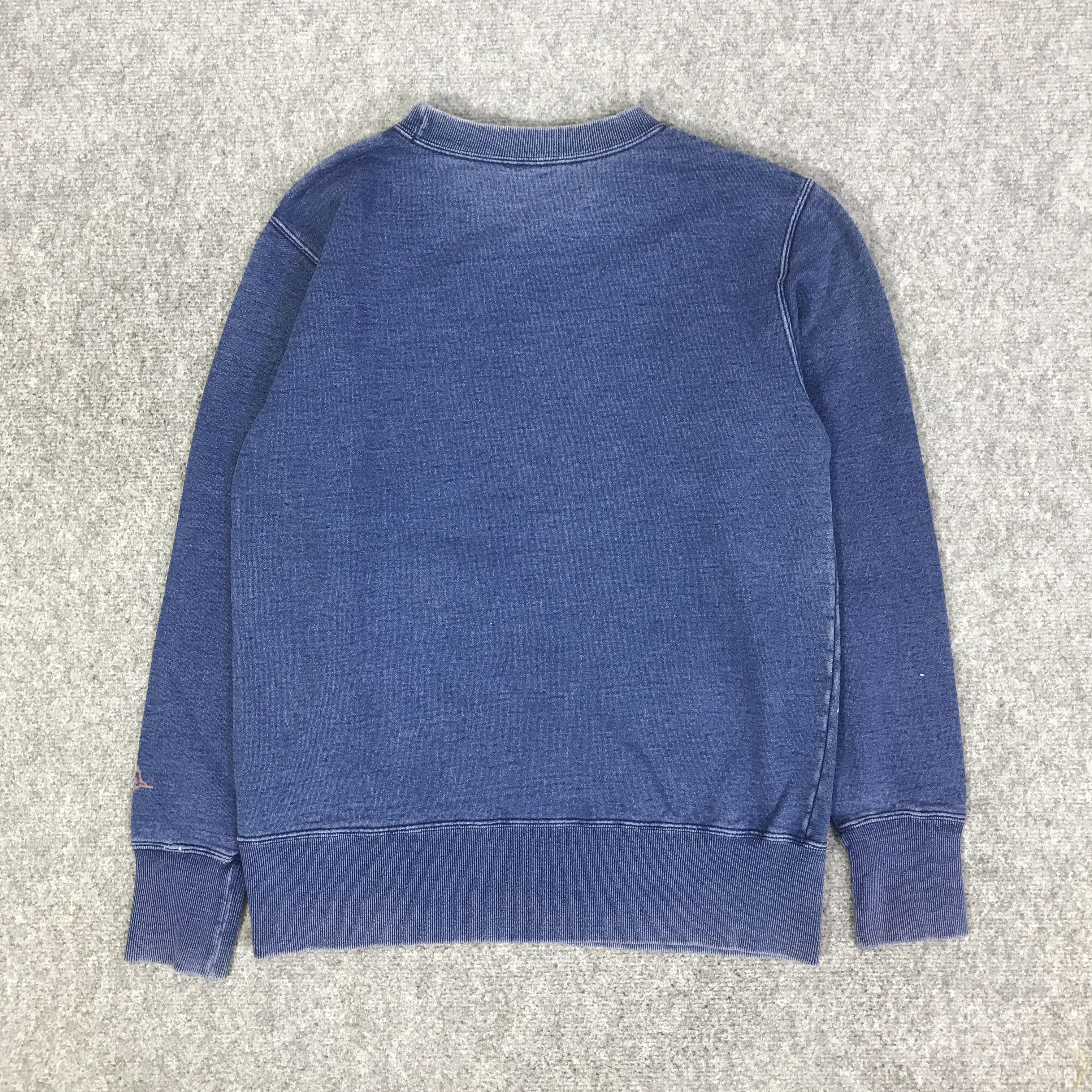 Japanese Brand JAPAN INDIGO HYPER REMIX RARE DESIGN SWEATSHIRT K87B8 Size US M / EU 48-50 / 2 - 3 Thumbnail