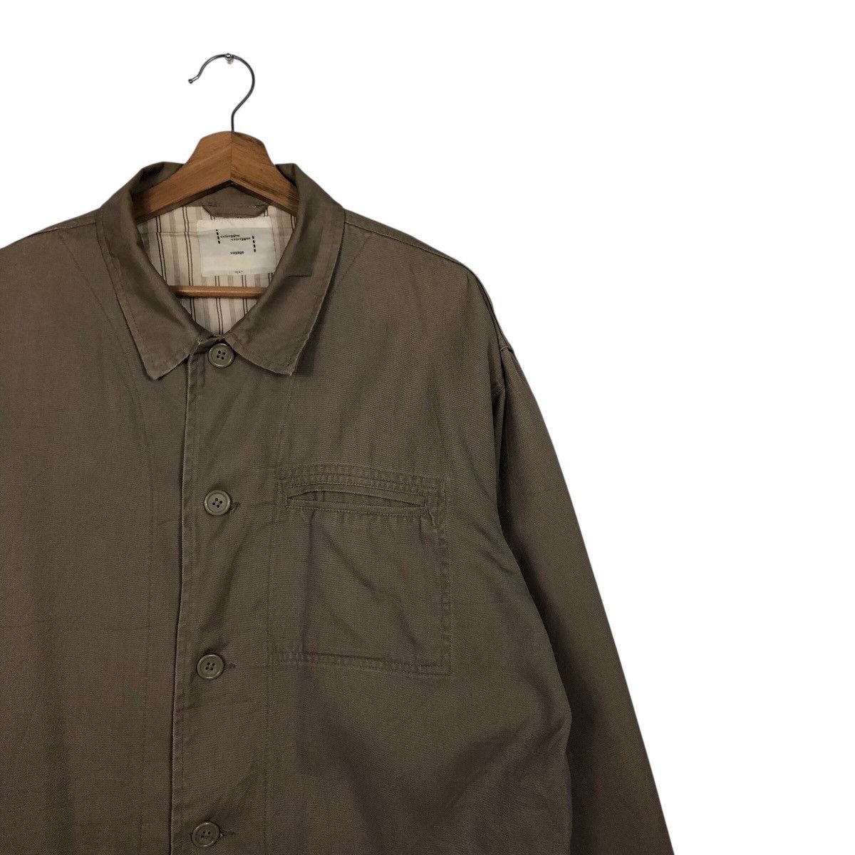Issey Miyake Vintage Voirrggnn Voyage Work Jacket / Boxy Chore Coat Size US M / EU 48-50 / 2 - 7 Thumbnail