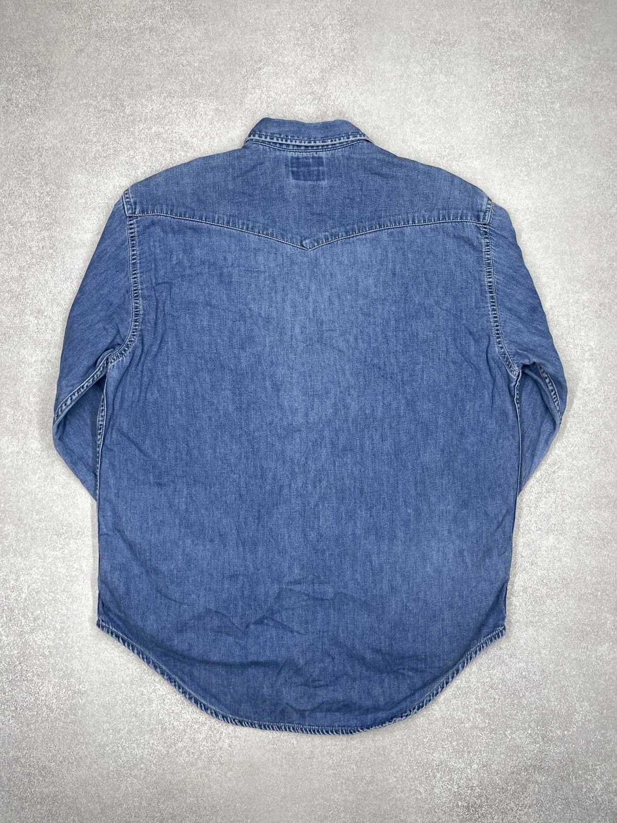 Levi's Vintage Levis Strauss Denim Shirts Button Blue Y2K Size L Size US L / EU 52-54 / 3 - 7 Thumbnail
