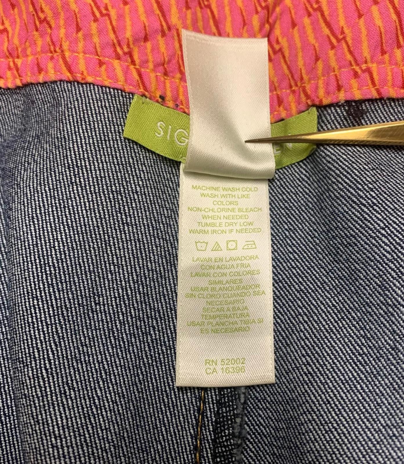 Other Sigrid Olsen Women's Sz 20 W Denim Jeans Wide-Leg 44 x 30 Size 42" / US 20 - 5 Thumbnail
