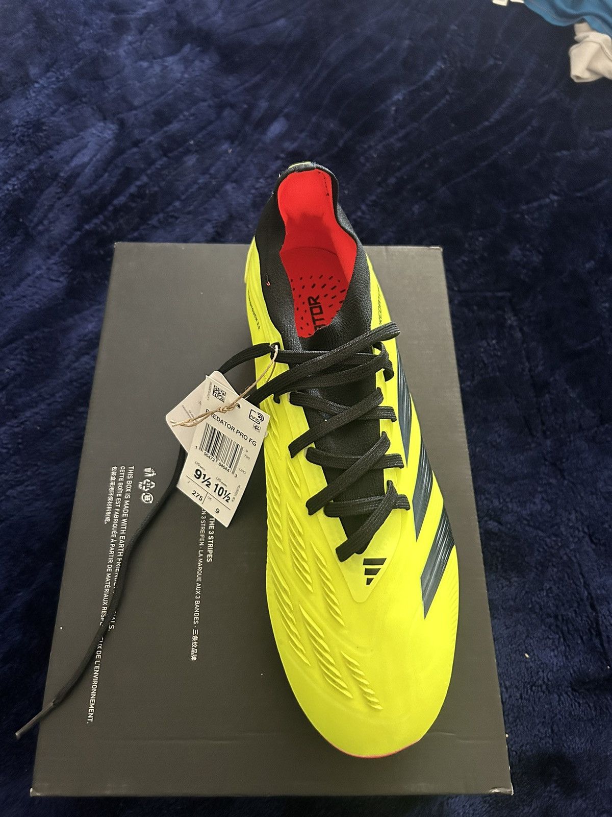 Adidas Men's Adidas Predator Pro FG Cleats 9.5 Mens / 10.5 Womens Size US 9.5 / EU 42-43 - 9 Thumbnail