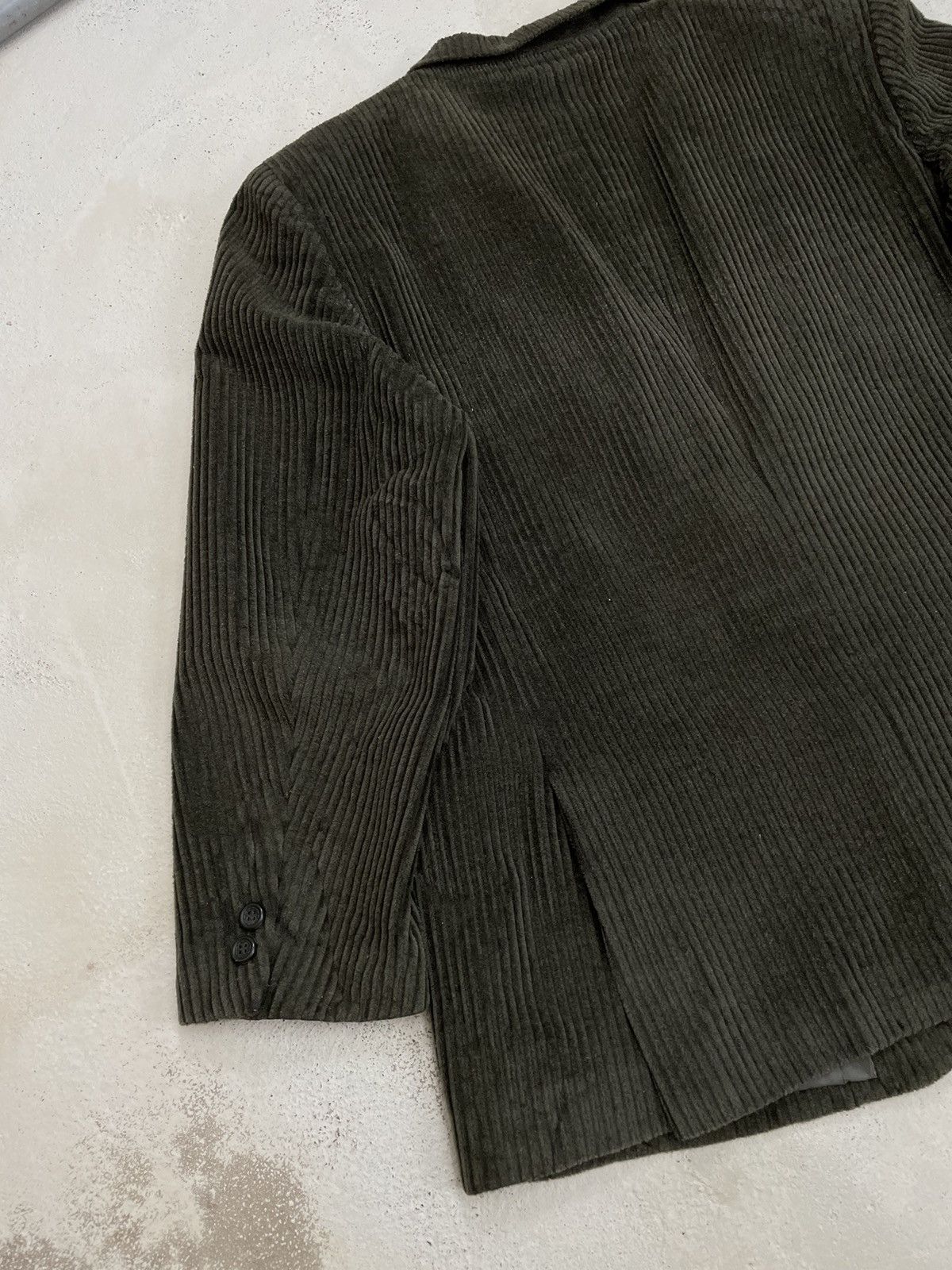 Designer Due Nuovo Antonio Italian Designer Curduroy Blazer Size 34S - 9 Thumbnail