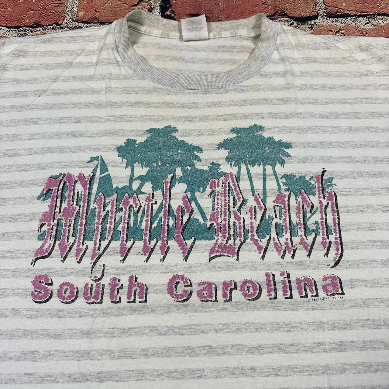 Other Vintage Myrtle Beach Stripe Tee South Carolina Single Stitch Size US M / EU 48-50 / 2 - 2 Thumbnail