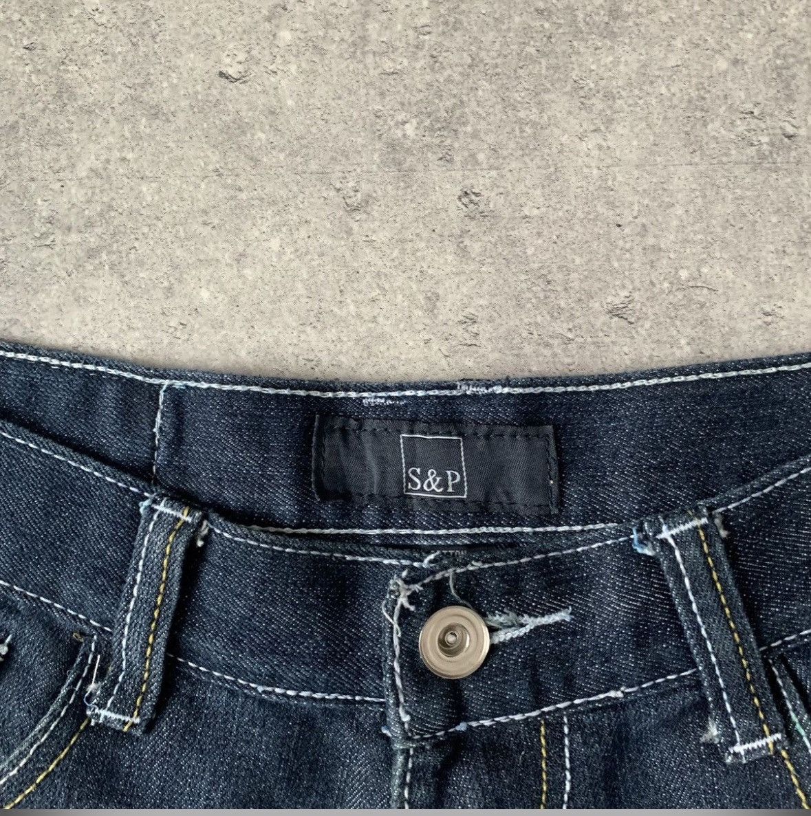Vintage S&P Japenese y2k Denim Size US 34 / EU 50 - 3 Thumbnail