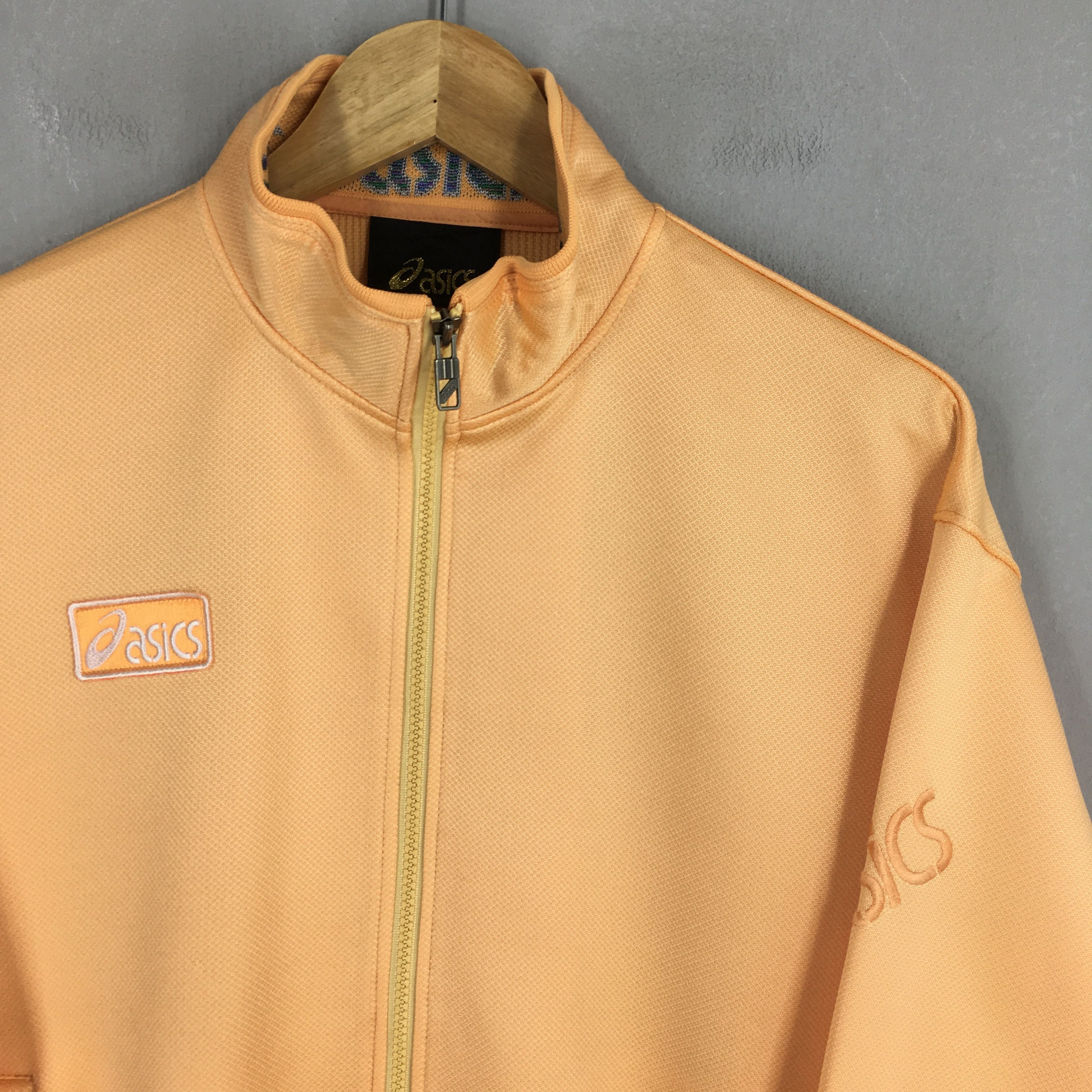Asics Vintage 90s Asics Japan Windbreaker Jacket Medium Size US M / EU 48-50 / 2 - 2 Thumbnail