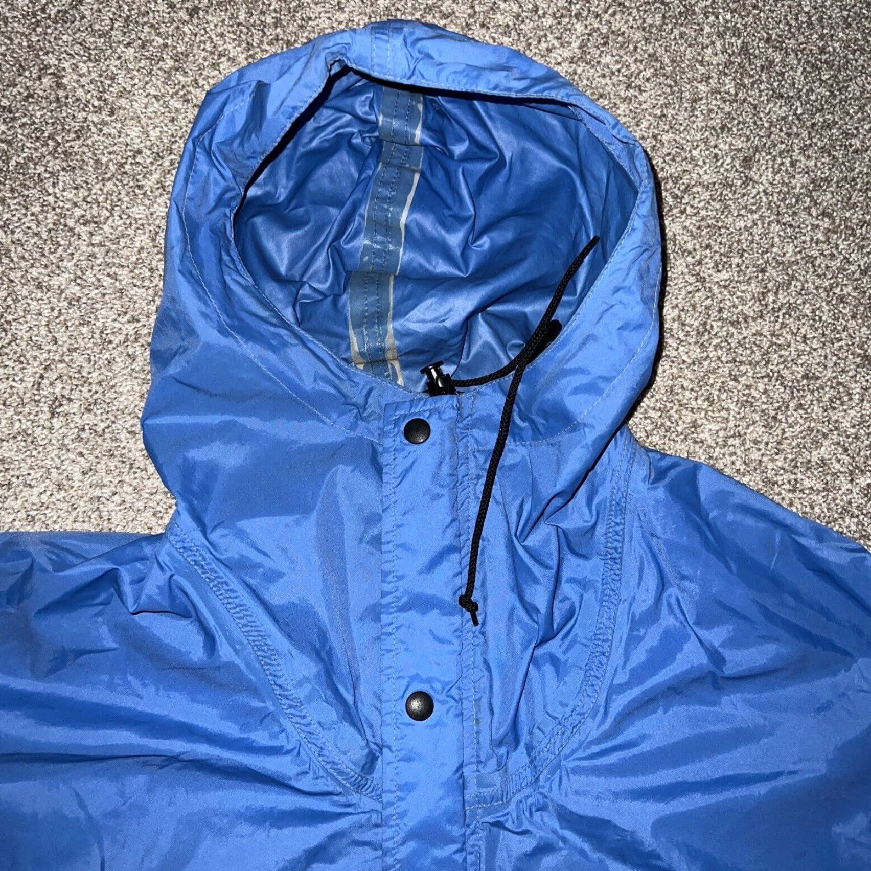 Vintage VINTAGE Walrus Rain Coat Men XS Blue USA Outer Shell Waterproof 90s Made in USA Size US XS / EU 42 / 0 - 2 Thumbnail