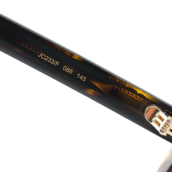 Jimmy Choo Jimmy Choo JC233/F 0086 00 Eyeglasses Dark Havana 54mm Size ONE SIZE - 5 Thumbnail