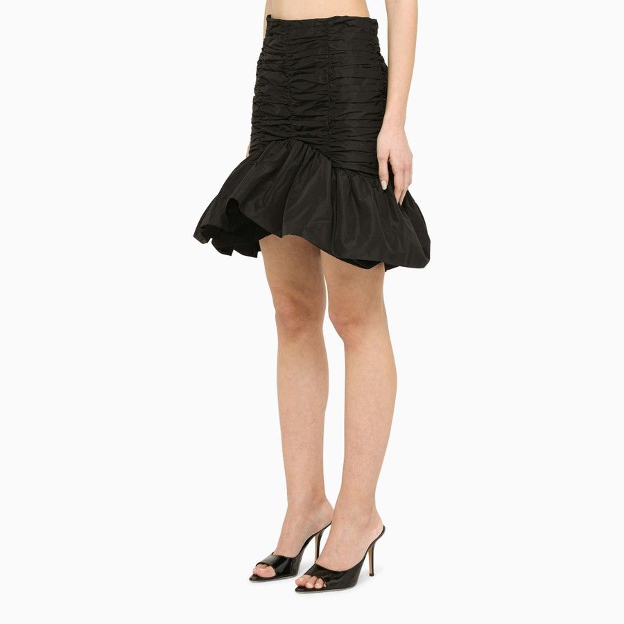 Patou o1d2blof0924 Mini Skirts in Black Size 27" / US 4 / IT 40 - 3 Thumbnail