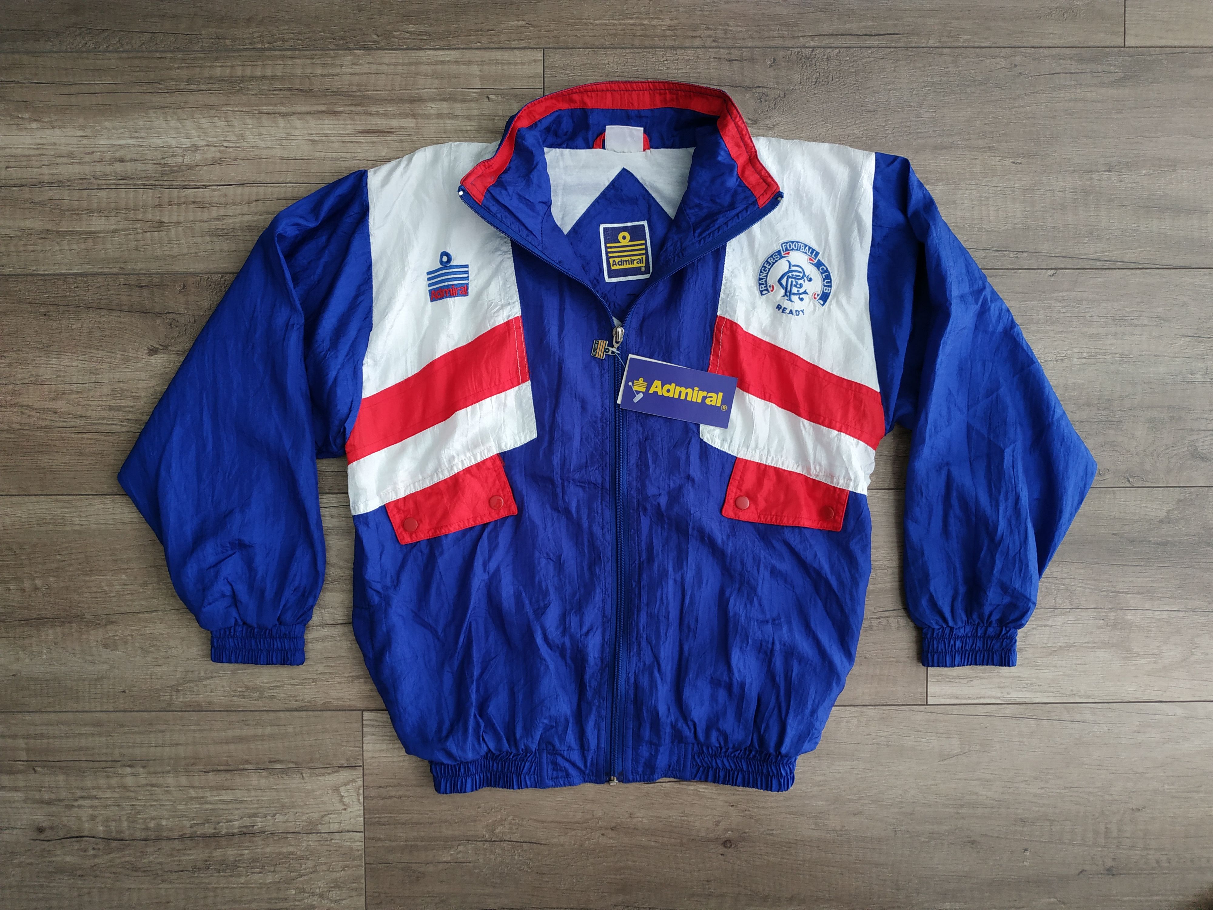 Other Admiral Glasgow Rangers 1990 Men's Vintage Jacket, s. XXS Size US XXS / EU 40 - 1 Thumbnail