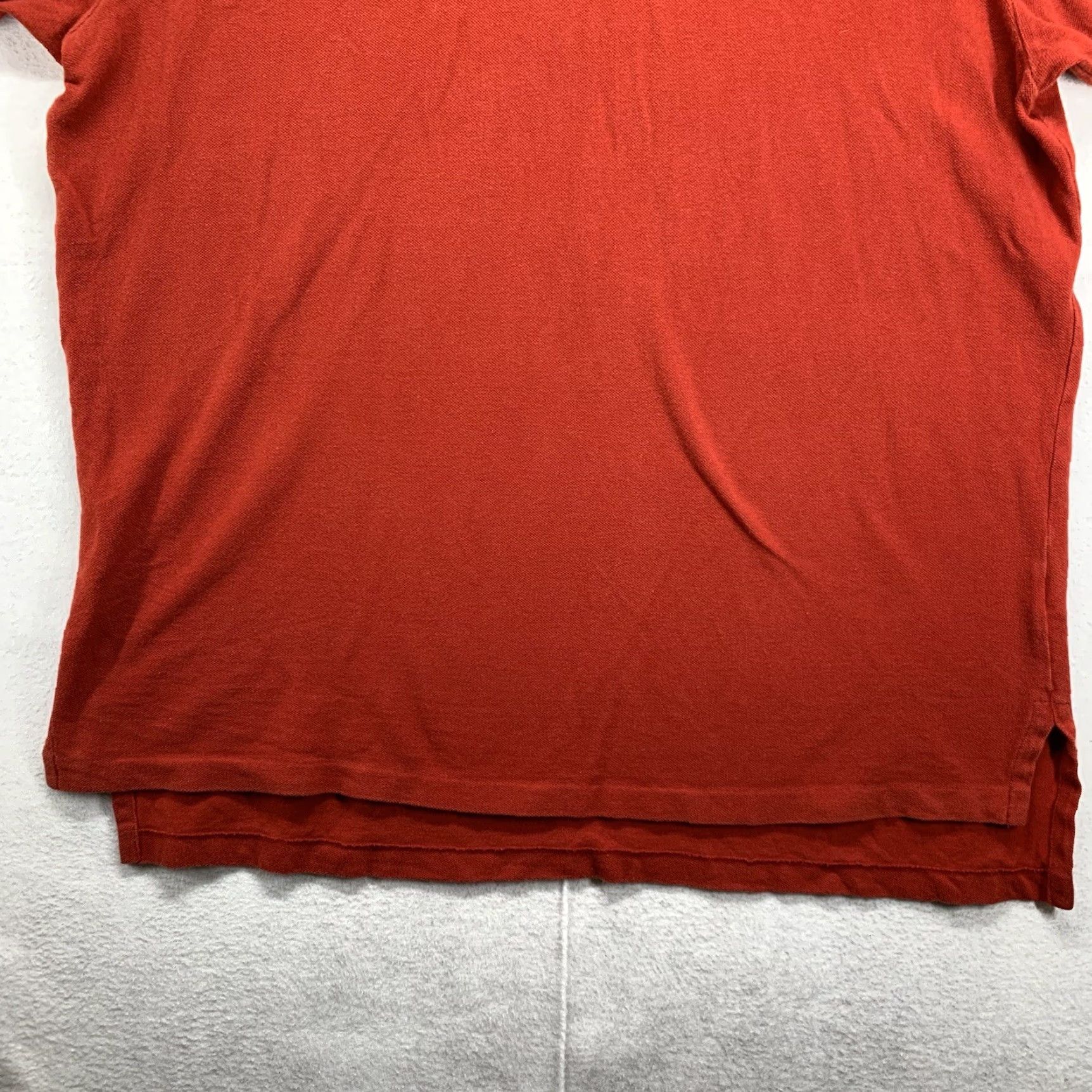 Polo Ralph Lauren VINTAGE Polo Ralph Lauren Shirt XL Red Green Pony Cotton Short Sleeve Polo Mens 90s Grunge Preppy Classic Shirt Size US XL / EU 56 / 4 - 4 Thumbnail