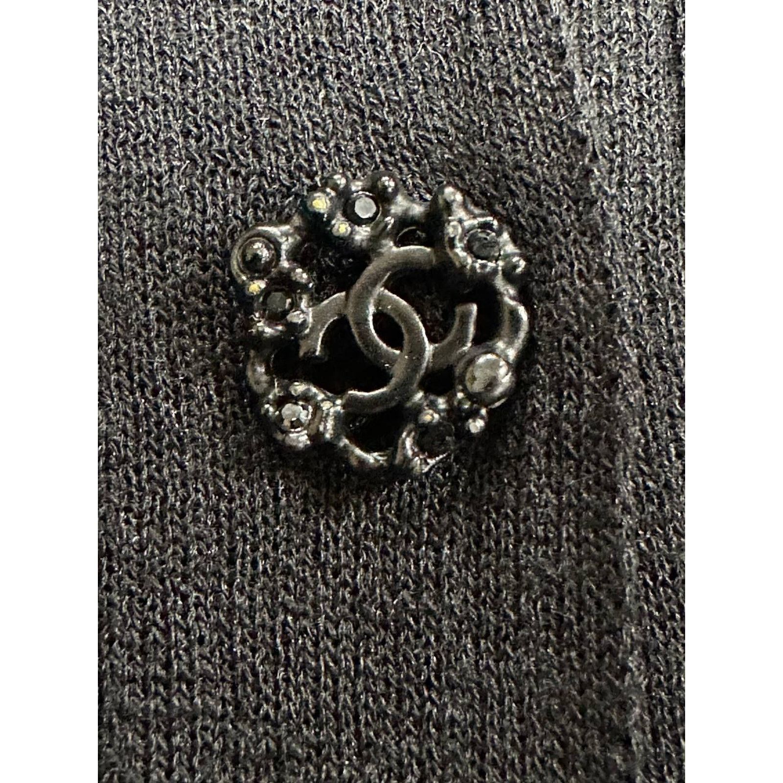 Chanel Chanel 2011 Black Viscone Top Sz.36 Size XS / US 0-2 / IT 36-38 - 6 Thumbnail