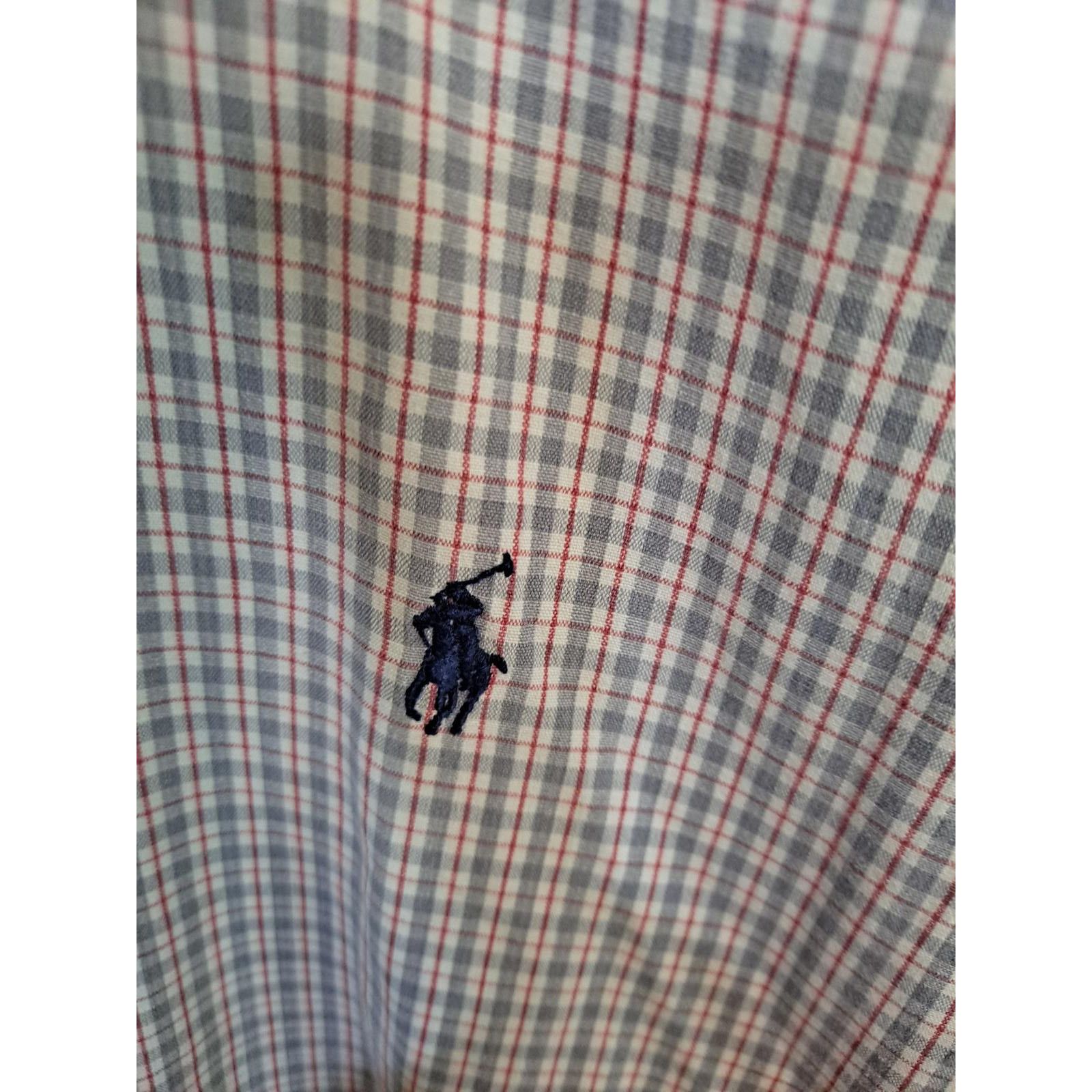 Ralph Lauren Ralph Lauren Blake Light Blue and Red Checked Shirt Size XL Size US XL / EU 56 / 4 - 2 Thumbnail