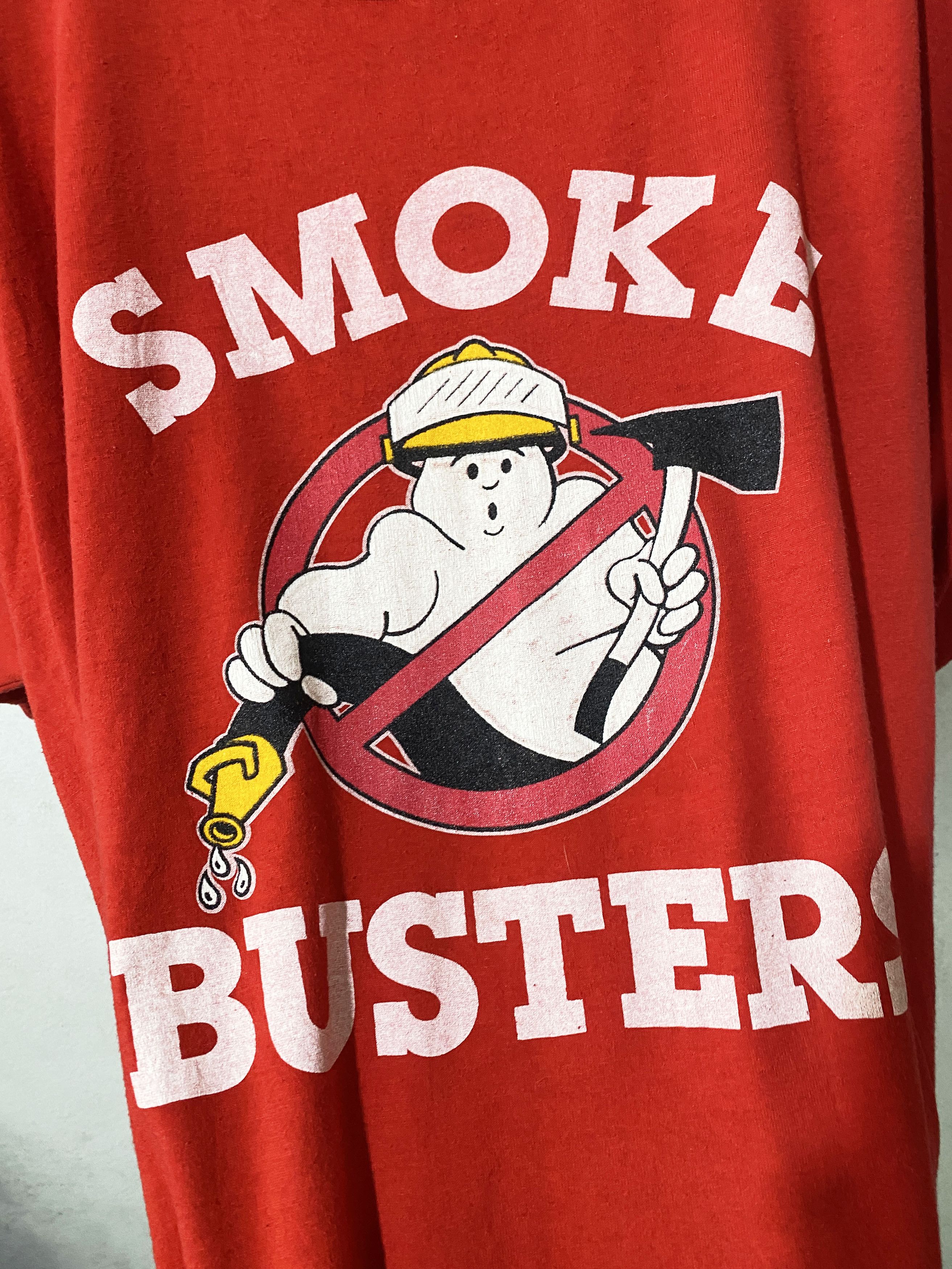Vintage Vintage 80s Smoke Busters Shirt Size US XL / EU 56 / 4 - 2 Thumbnail