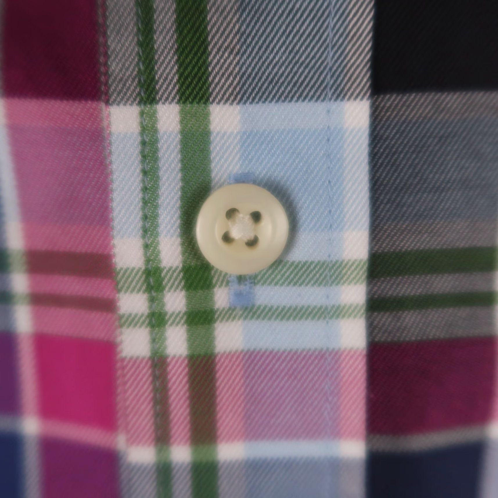 Peter Millar Peter Millar Dress Shirt M Multicolor Plaid 100% Cotton Long Sleeve Button-Down Collar Mens Size US M / EU 48-50 / 2 - 6 Thumbnail