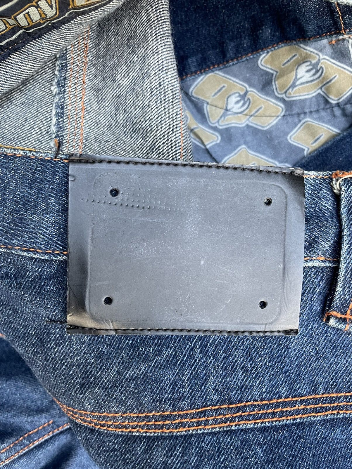 JNCO Johnny Blaze Baggy Denim Size US 30 / EU 46 - 10 Thumbnail