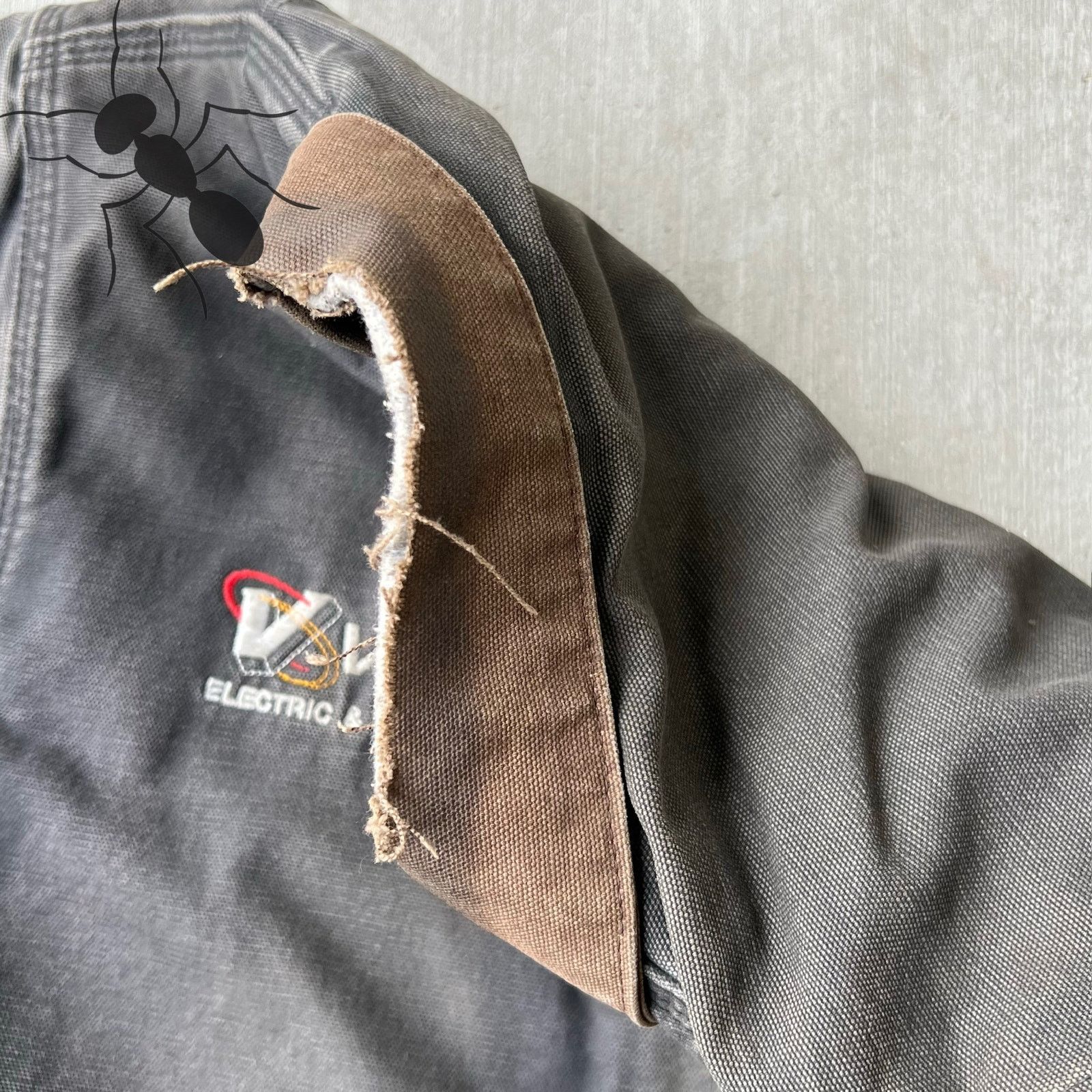 Carhartt × Vintage Carhartt J97 BLK faded black detroit work wear jacket Size US L / EU 52-54 / 3 - 13 Thumbnail