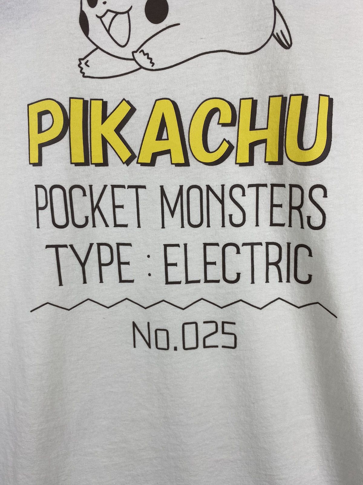 Cartoon Network × Pokemon Pocket Monster Pokemon Big Logo Tee Behind Size US M / EU 48-50 / 2 - 3 Thumbnail