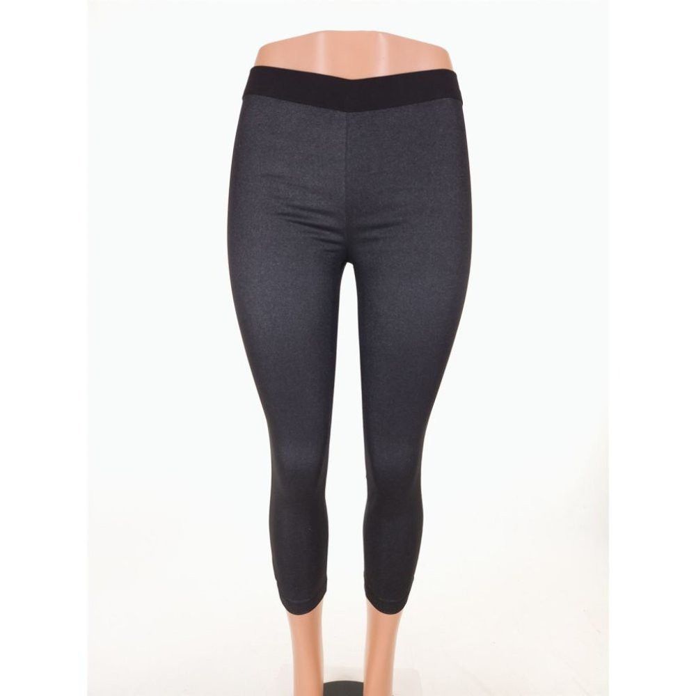 Zadig & Voltaire ZADIG & VOLTAIRE 34 US XS Pharly Shiny Leggings in Black Si Size 24" / US 00 / IT 34 - 4 Thumbnail