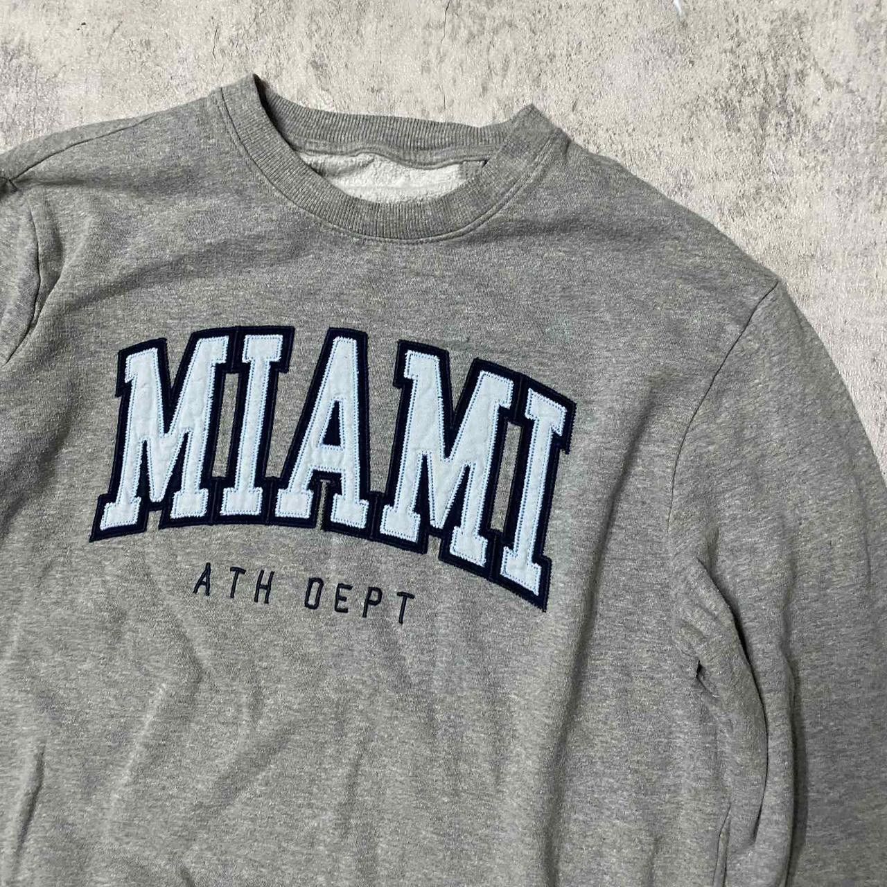 Other Grey and blue Miami Athletic Department crewneck Size US M / EU 48-50 / 2 - 2 Thumbnail